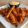 Baked sweet potato fries with spicy aioli